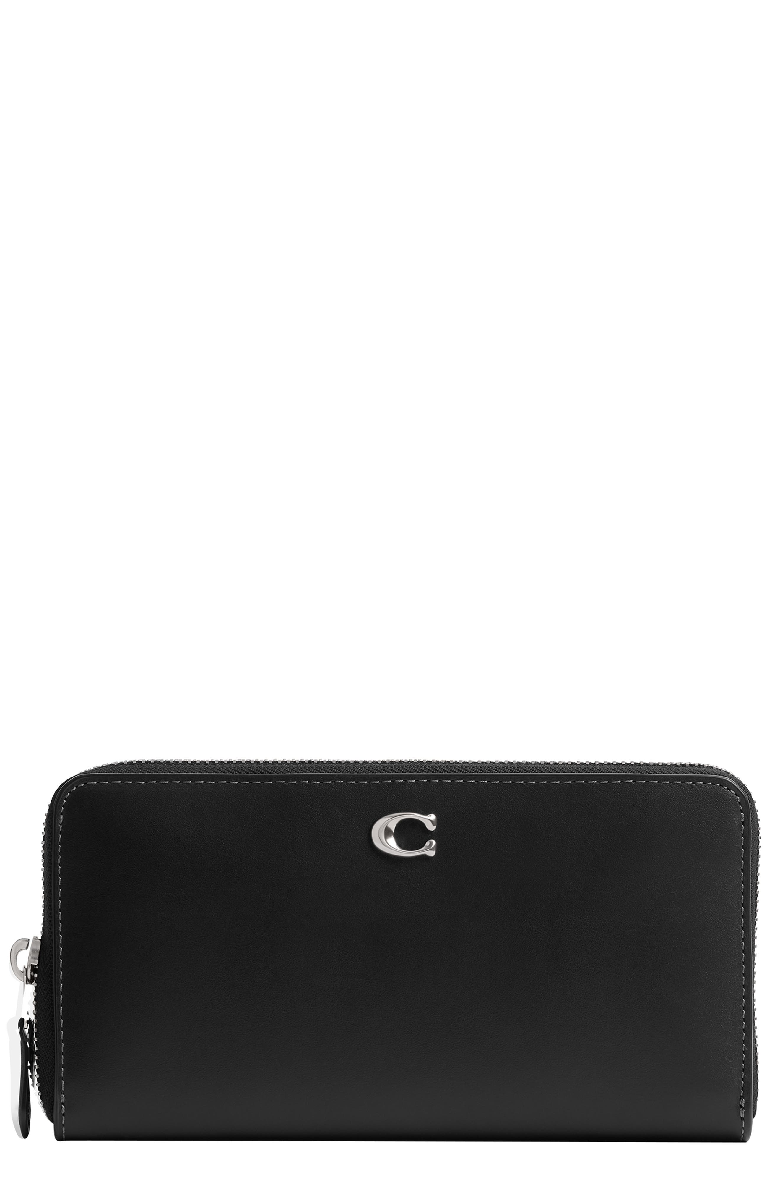 COACH-Calf leather-Leather-Accordion-Wallet