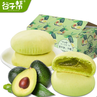 15.8元！谷子帮 牛油果酥20枚共760g