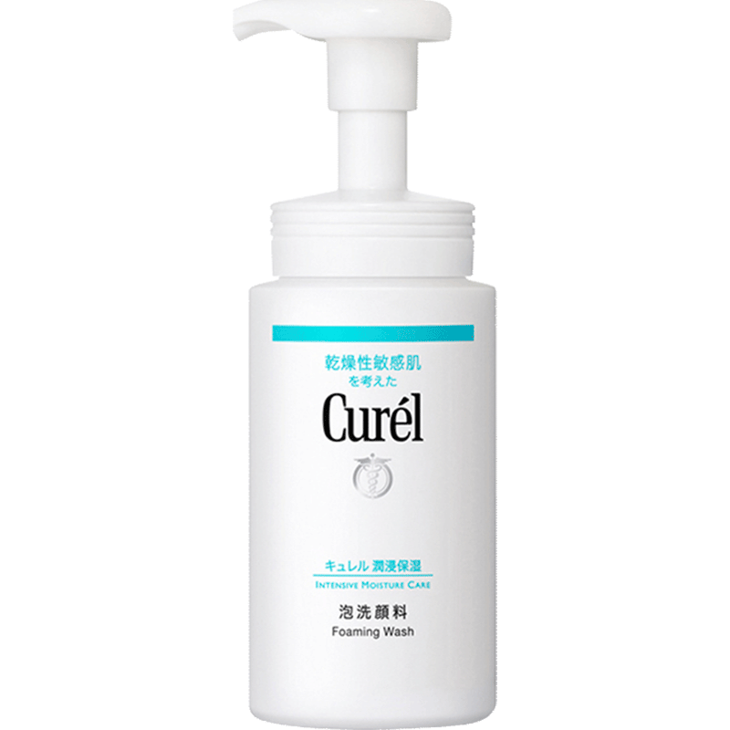 珂润浸润洁面泡沫洁面洗面奶150ml