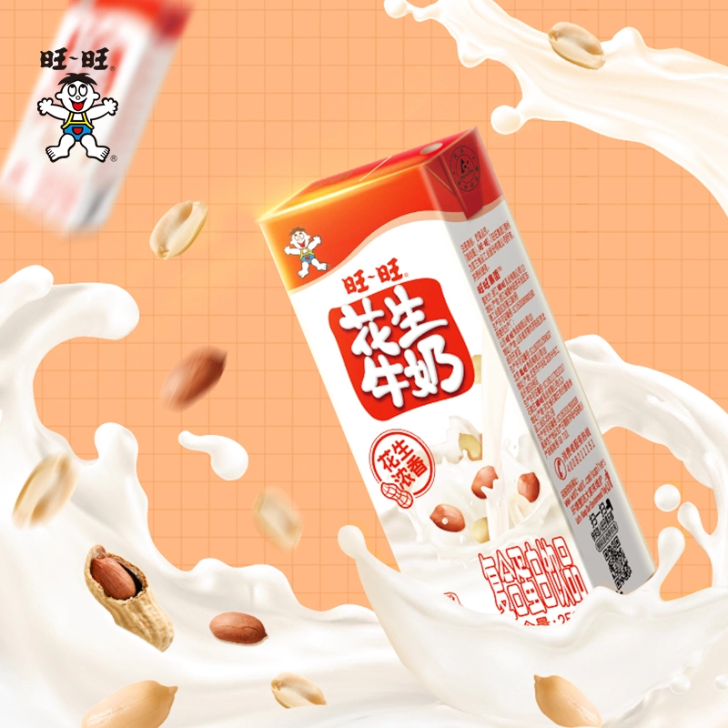旺旺花生牛奶250ml*12盒