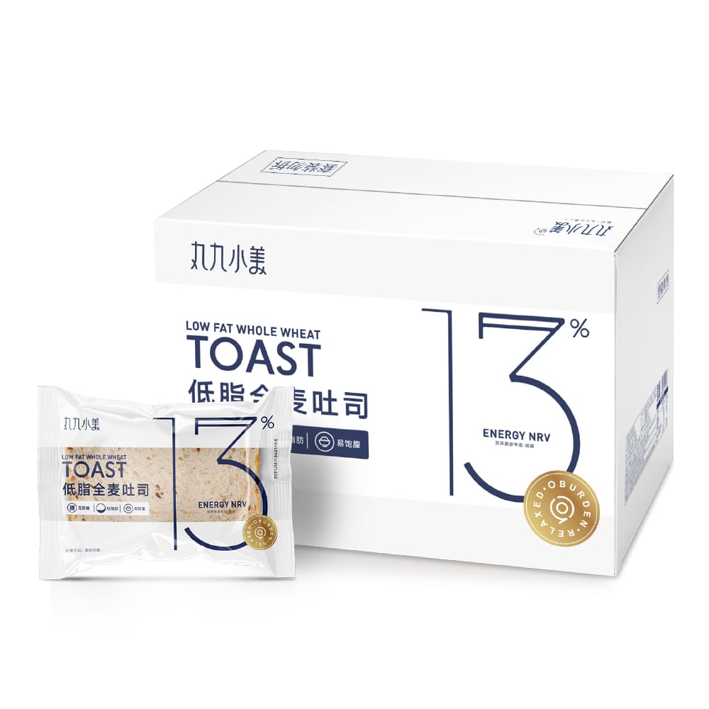 全麦低脂面包切片吐司手撕欧包1000g