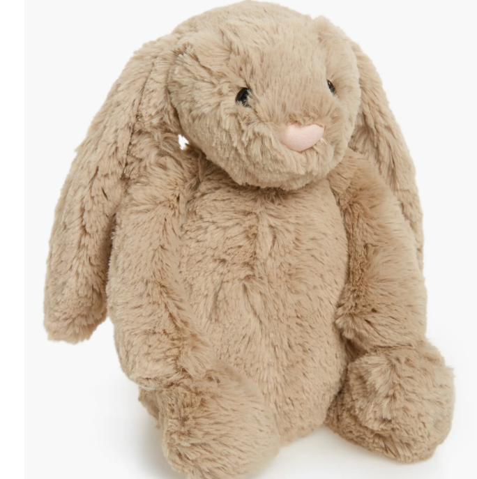 Jellycat邦尼兔补货：顶流米色和白色超值入手