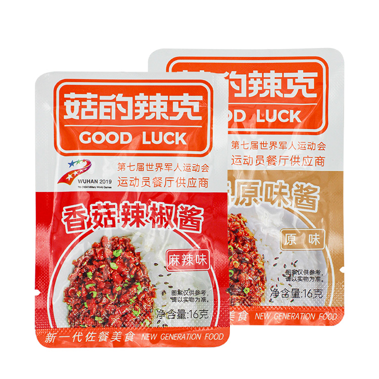 菇的辣克开袋即食香菇酱16g*30袋