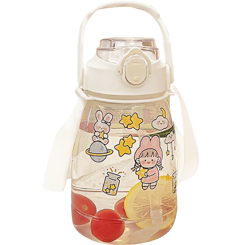 【稳定签到】网红带吸管大肚杯1600ML