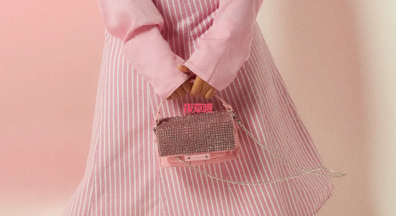 Núnoo x Barbie 联名款 Honey 小号闪钻包, 折后¥643.28