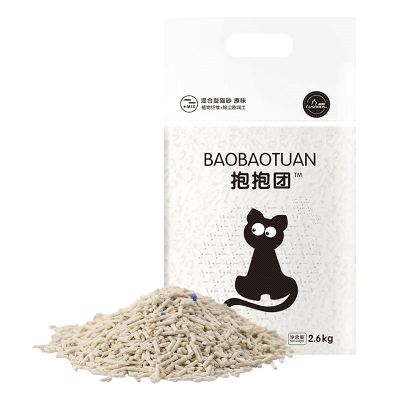 路斯抱抱团豆腐混合猫砂6L