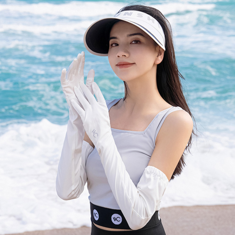 全指薄款防紫外线袖套2双
