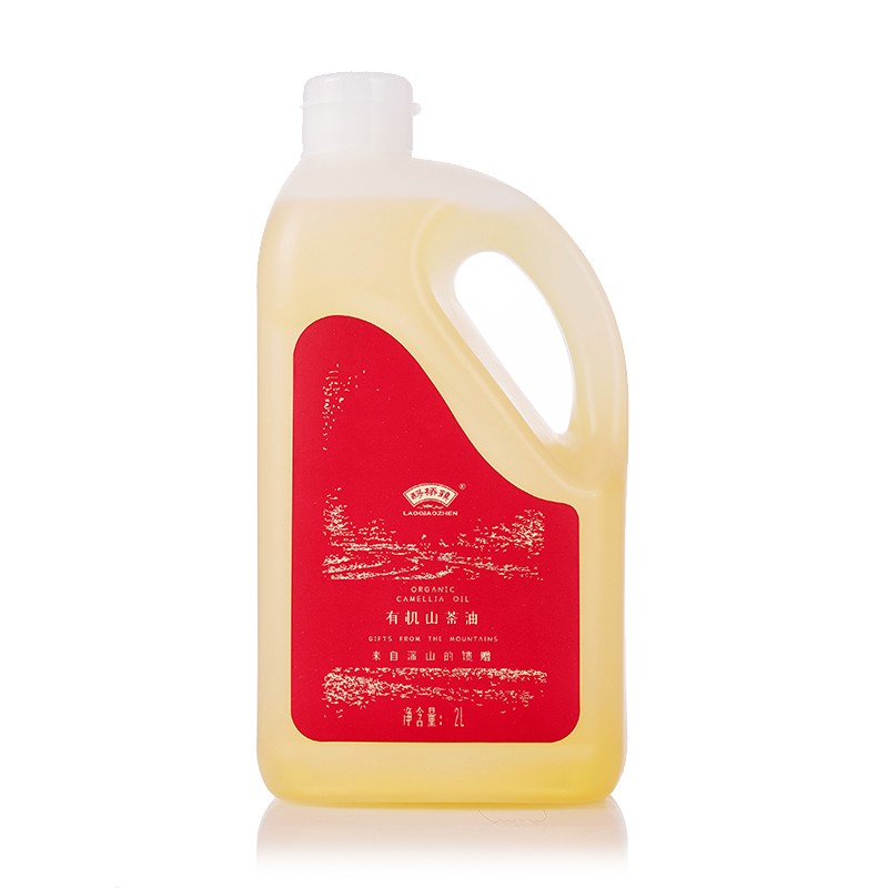 【JD旗舰店】醪桥镇头道有机山茶籽油TK200+ 2000mL*1桶装