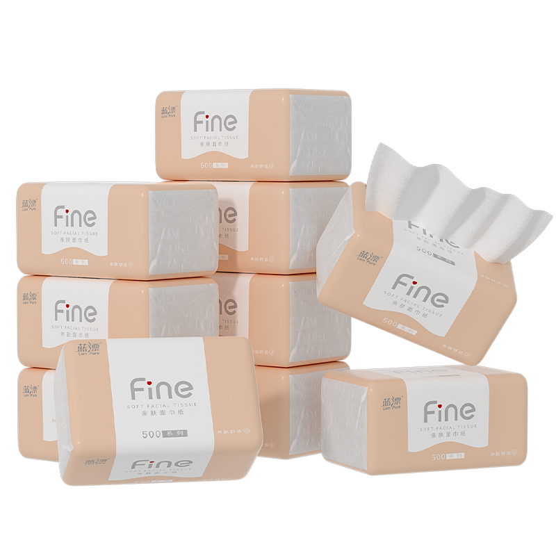 稳定签到~蓝漂抽纸4大包1600张