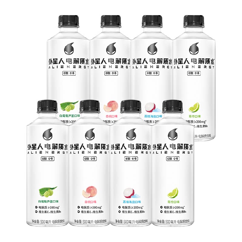 外星人电解质水600ml*8瓶