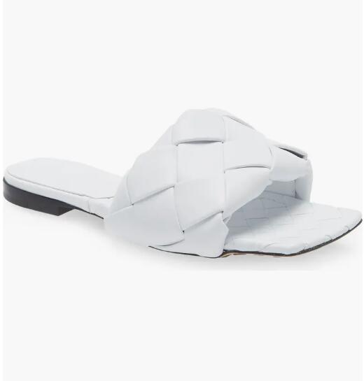 Bottega Veneta Woven Slide 凉鞋