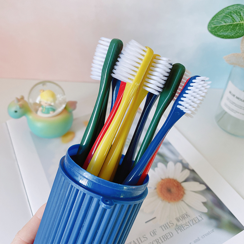 【可签到】12只牙刷+2个漱口杯