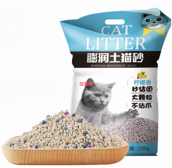 6.9元包邮！瓜洲牧膨润土低尘猫砂 10斤装