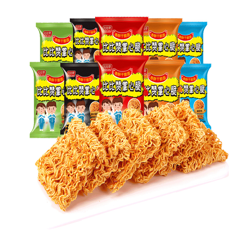 比比赞掌心脆干脆面方便面20包