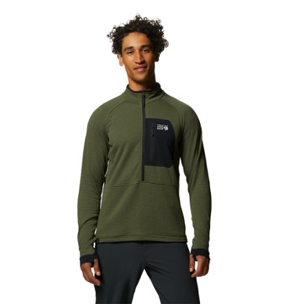 Mountain Hardwear Polartec Power Grid Half-Zip Pullover - Men's