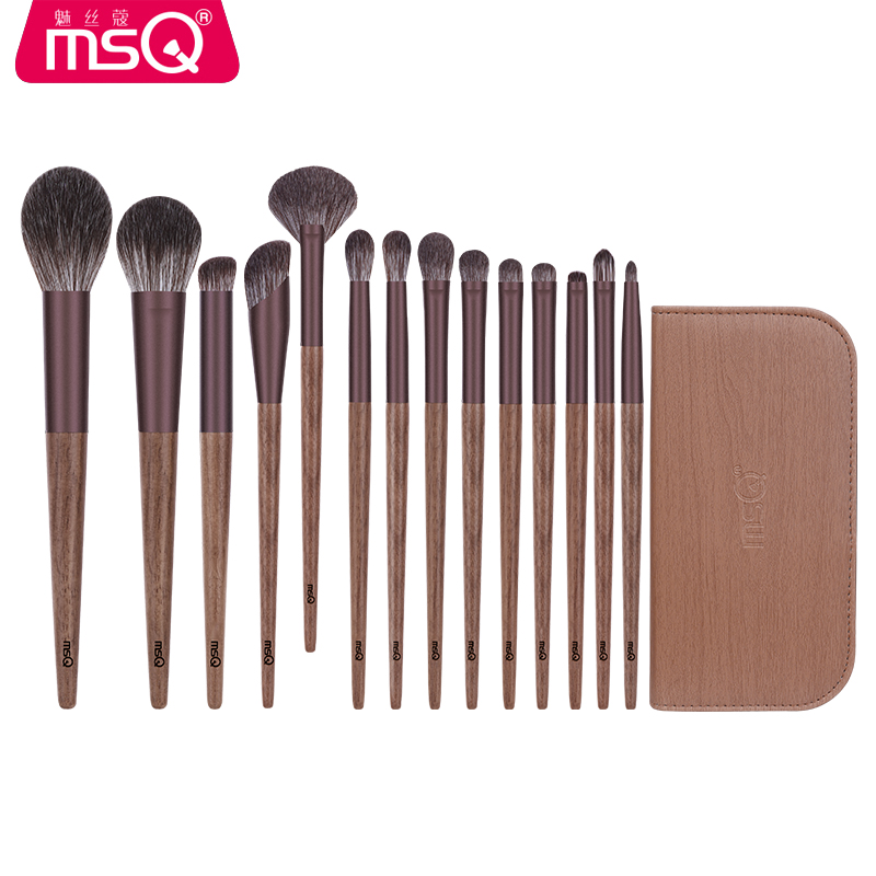MSQ/魅丝蔻14支化妆刷套装遮瑕刷散粉眼影刷