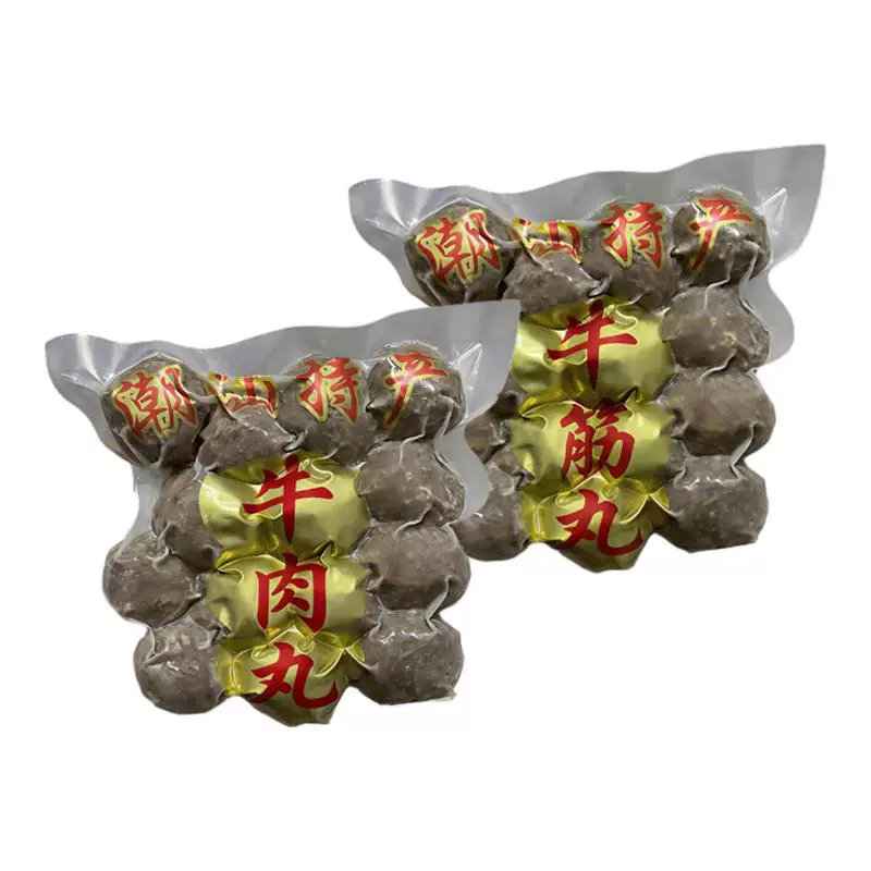 【拍6件】大水！冲！潮汕手打牛肉丸250g*6