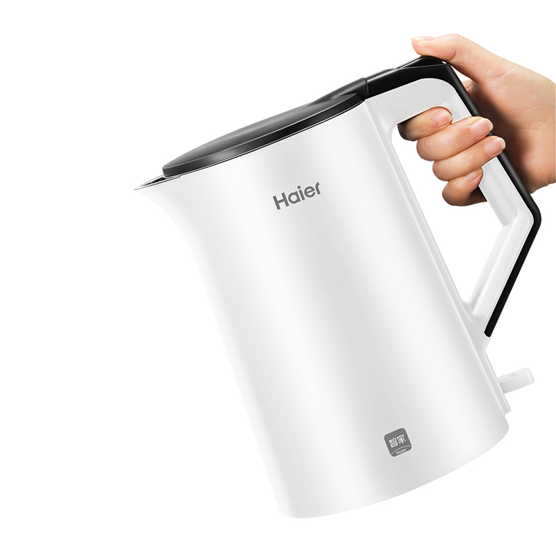 【海尔1.7L】保温304不锈钢电热水壶