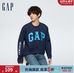 【京东】61元起！GAP春夏款男装五折