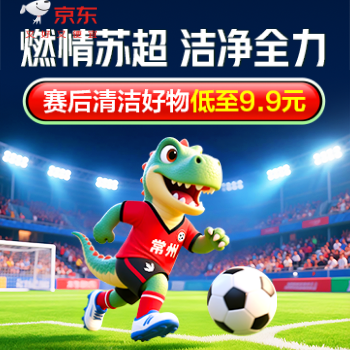京东 燃情苏超 洁净全力 赛后清洁好物低至9.9