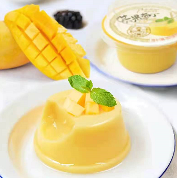 【折2.1元/件】16.8元包邮！布町女王 网红甜品 芒果味8杯