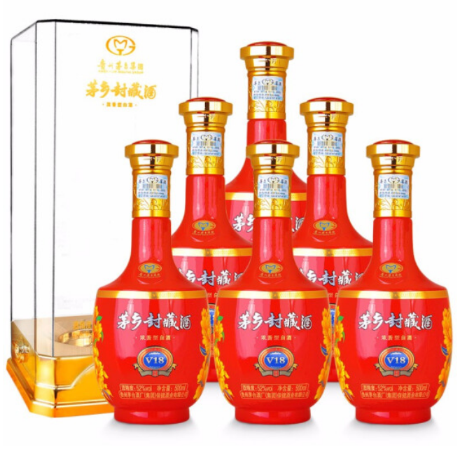 299元包邮！贵州茅台集团 茅乡酒52度整箱 500ml*6瓶
