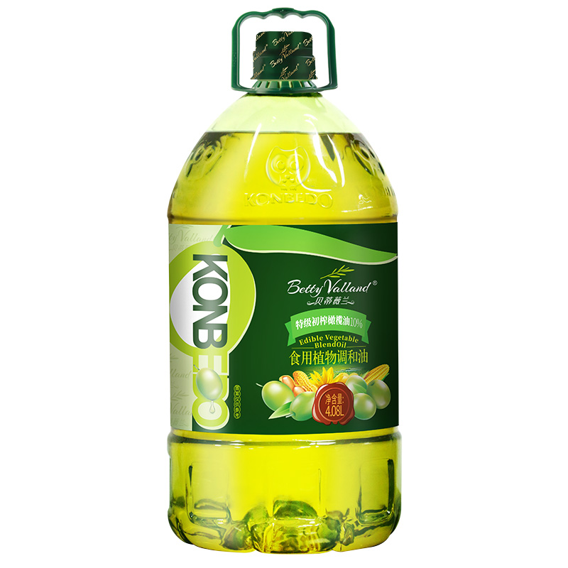 贝蒂薇兰色拉油橄榄油4.08L