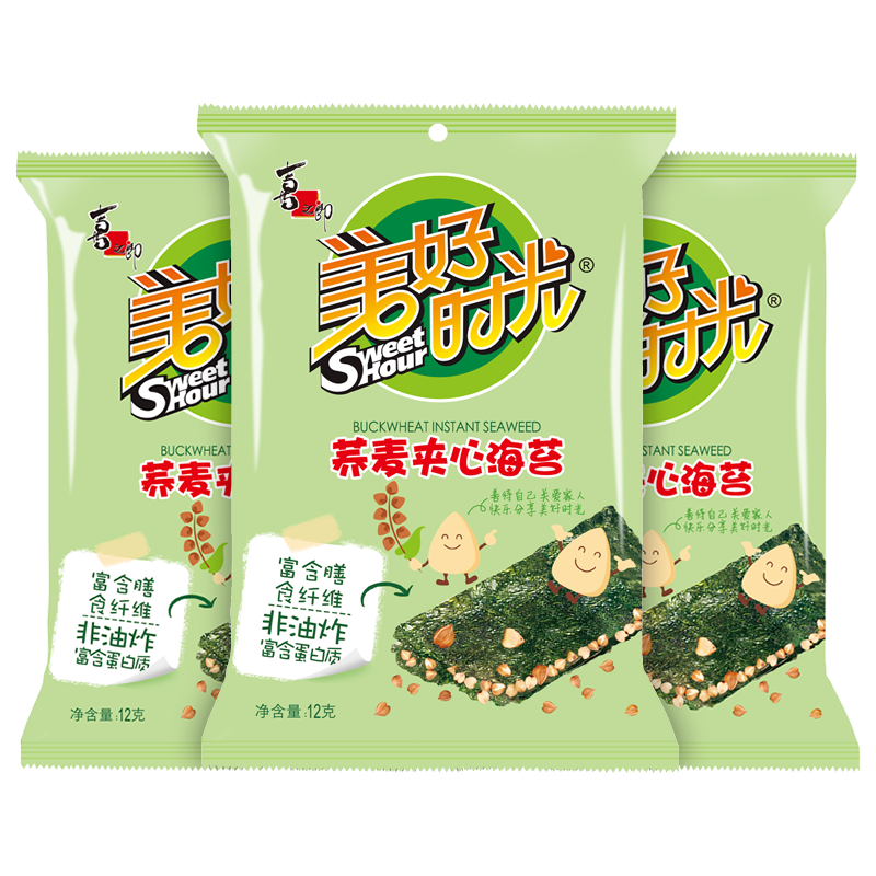 美好时光.果蔬海苔脆16袋
