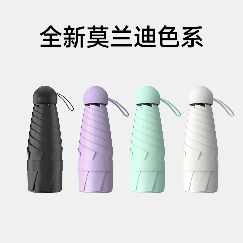 有风黑胶太阳伞1把