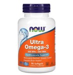 NOW Foods, 優效Omega-3，500 EPA/250 DHA，90 粒腸溶包衣軟凝膠軟凝膠