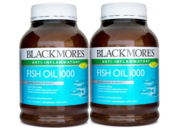 blackmores 澳佳寶 原味深海魚油 1000mg 400粒*2瓶,特價au$38.