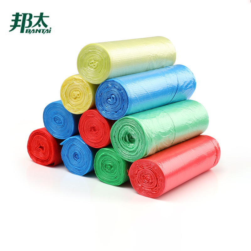 【首单1元+签到】邦太加厚平口垃圾袋100只