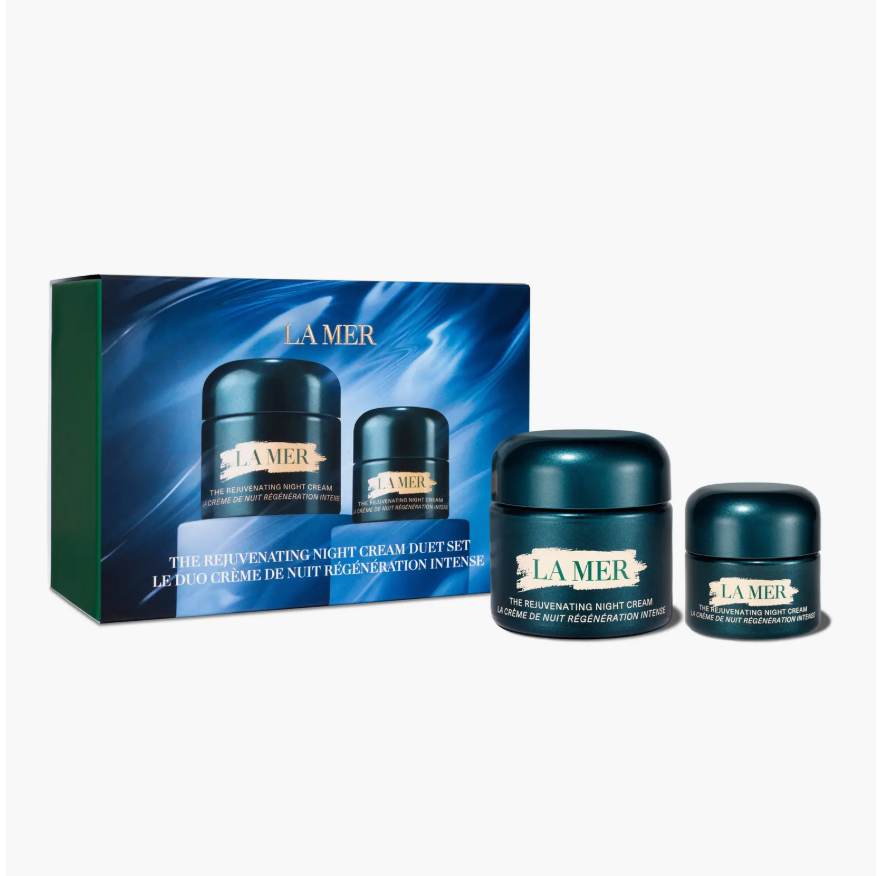 67折+送价值$169护肤四件礼！La Mer 海蓝之谜焕活修护晚霜正装60ml+旅行装15ml