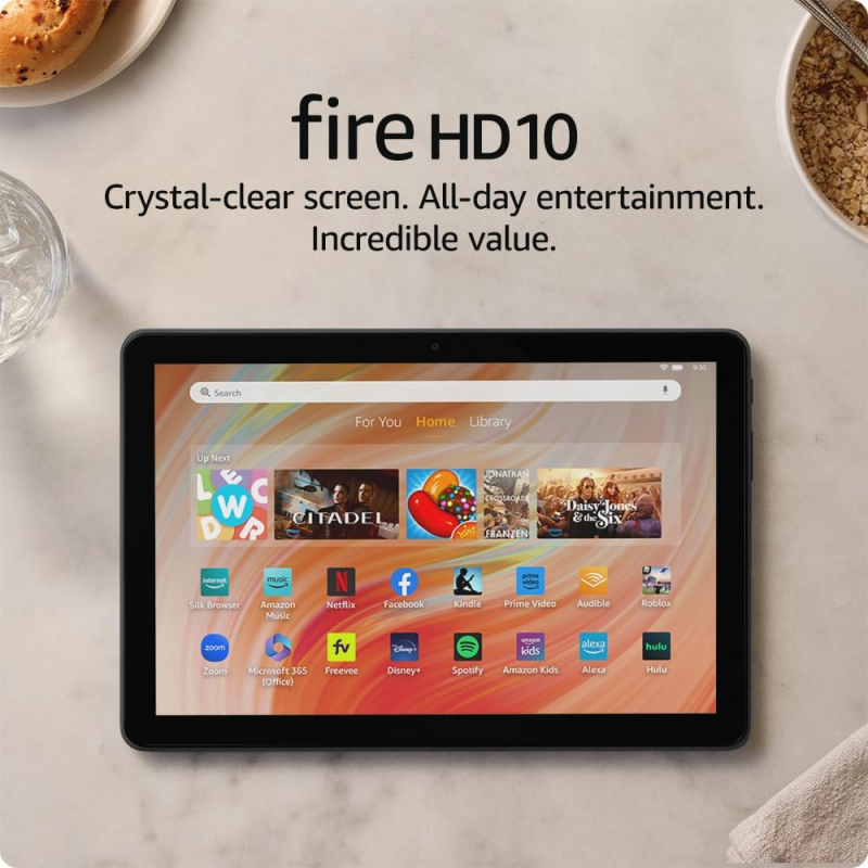 Amazon Fire HD 10平板电脑5折Prime价仅需$72