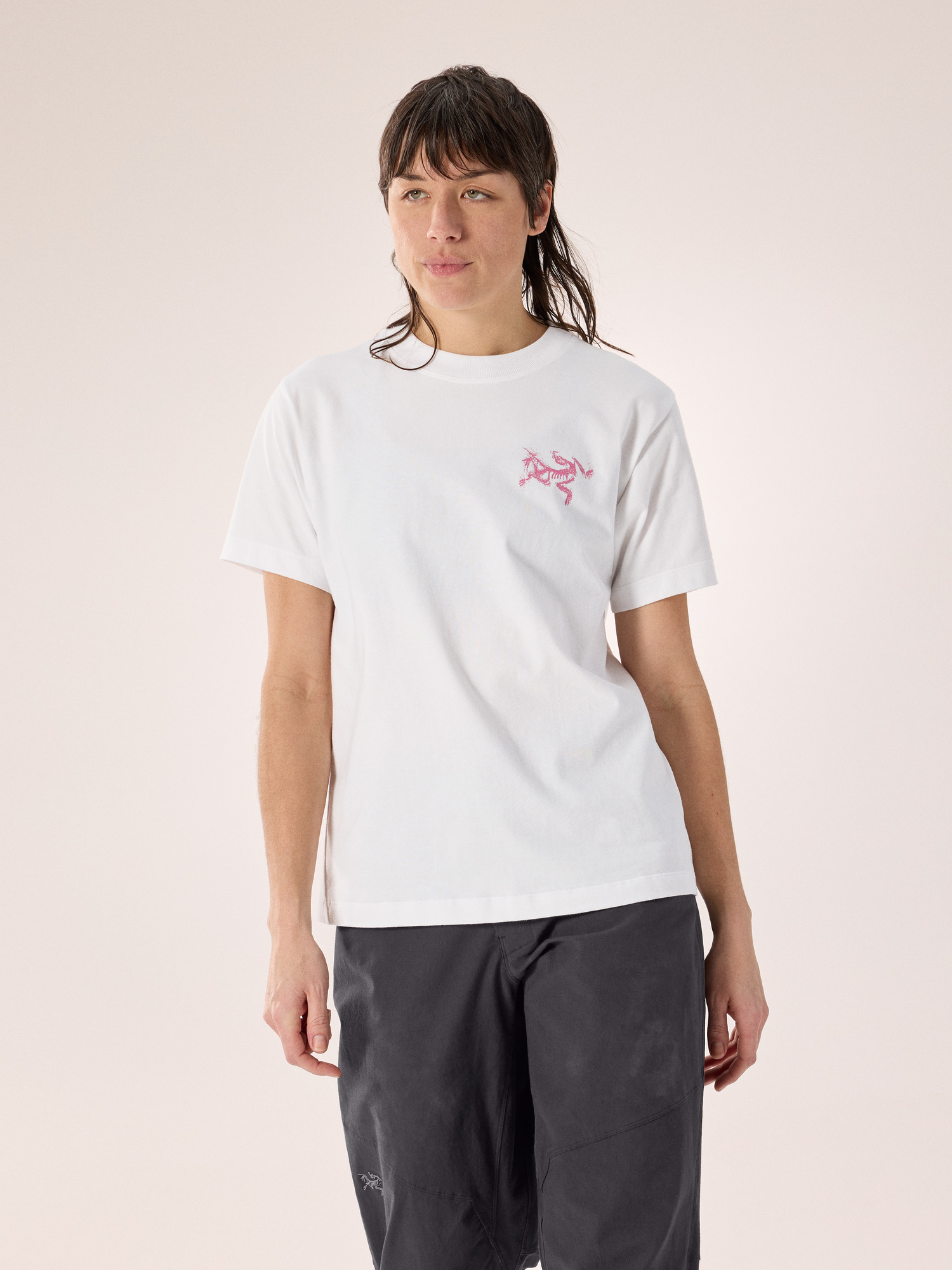 Arcteryx Kragg Cotton Bird Tile Crew Shirt SS Women's