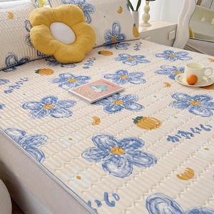 y夏季冰丝乳胶凉席单件  双人软席薄床垫 可折叠学生宿舍席子