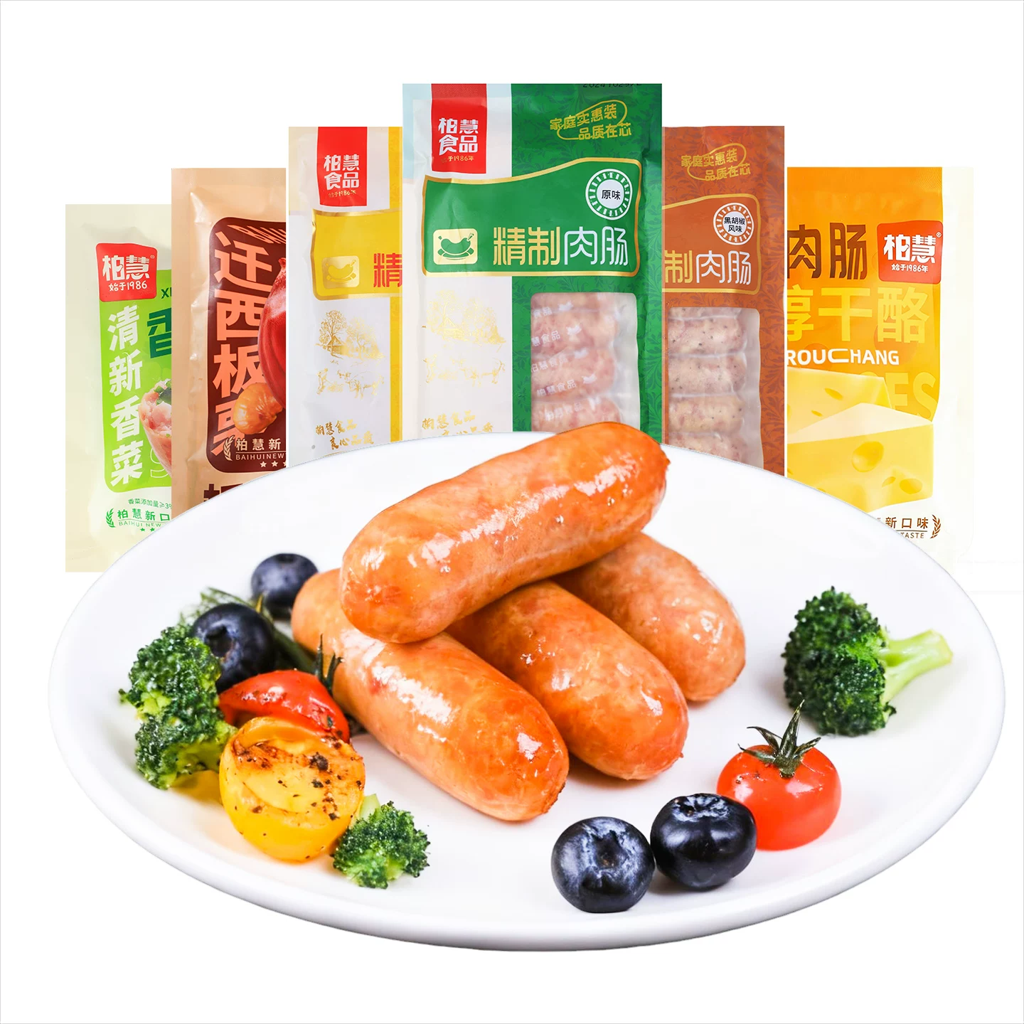 柏慧烤肠500g*3袋