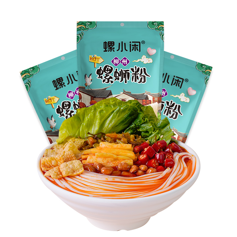 【签到+首单】螺小闲螺蛳粉230gx3袋