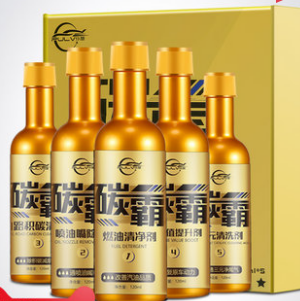 18元包邮！追随者 碳霸1号 燃油清洗剂120ml*5支 