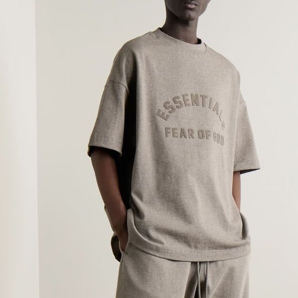 Fear of God Logo棉质宽松T恤