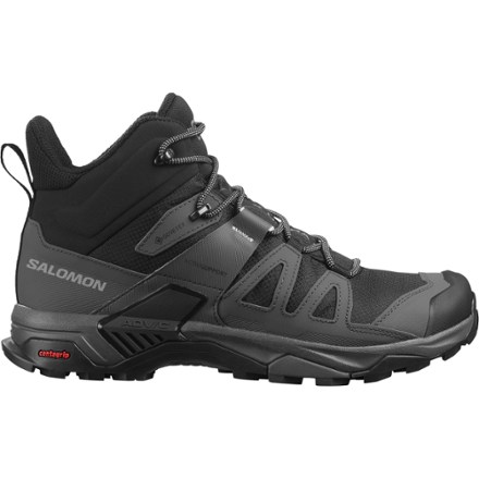 Salomon X Ultra 4 Mid GORE-TEX 萨洛蒙男士徒步鞋 Black/Magnet/Pearl Blue 10.5