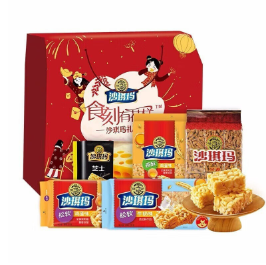 29.9元包邮！徐福记 沙琪玛礼盒1315g