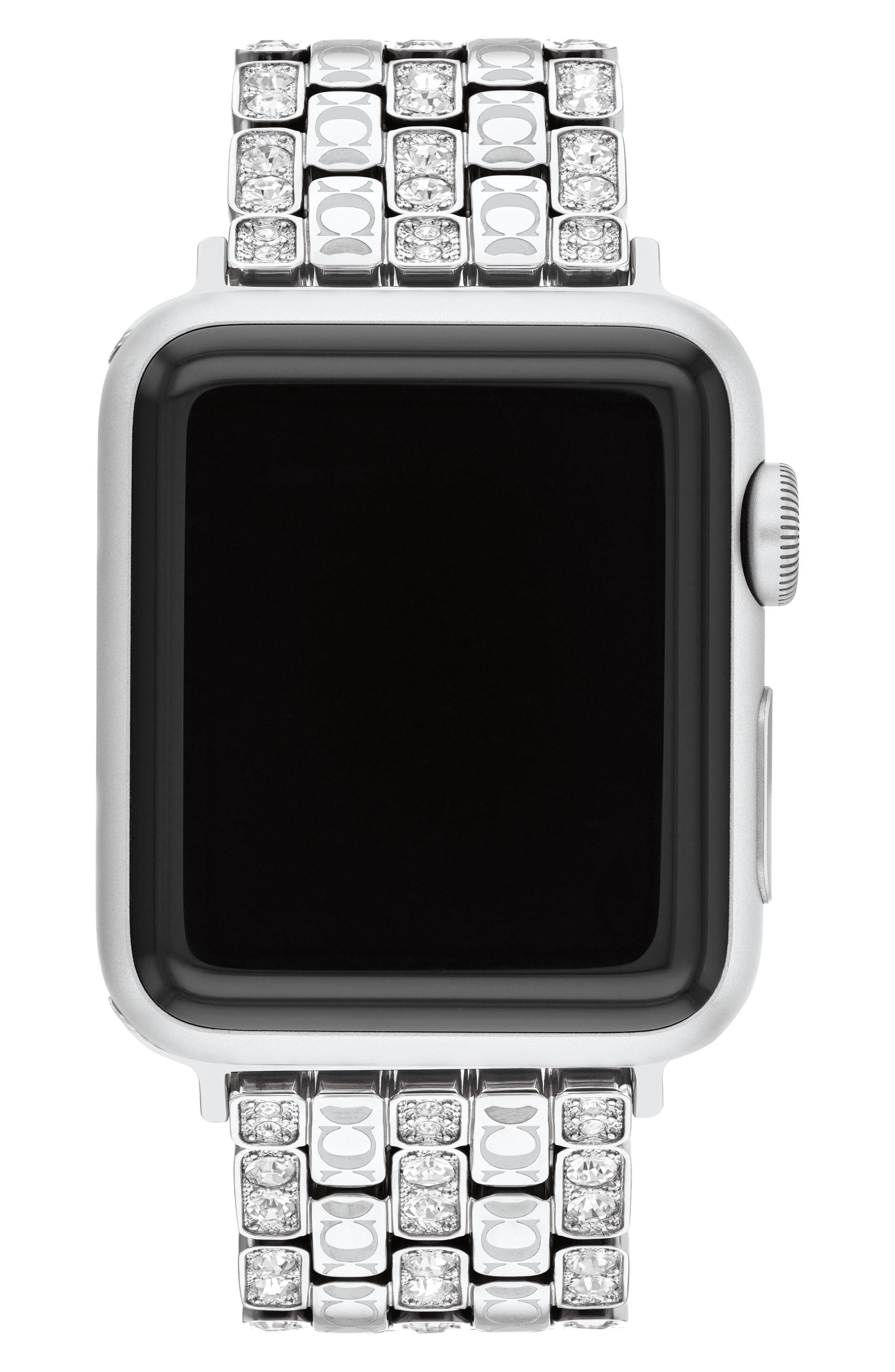 COACH Pavé Crystal Apple Watch® Bracelet Watchband