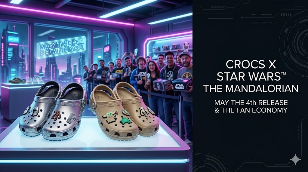 Crocs x Star Wars The Mandalorian Collab Shoes Preview
