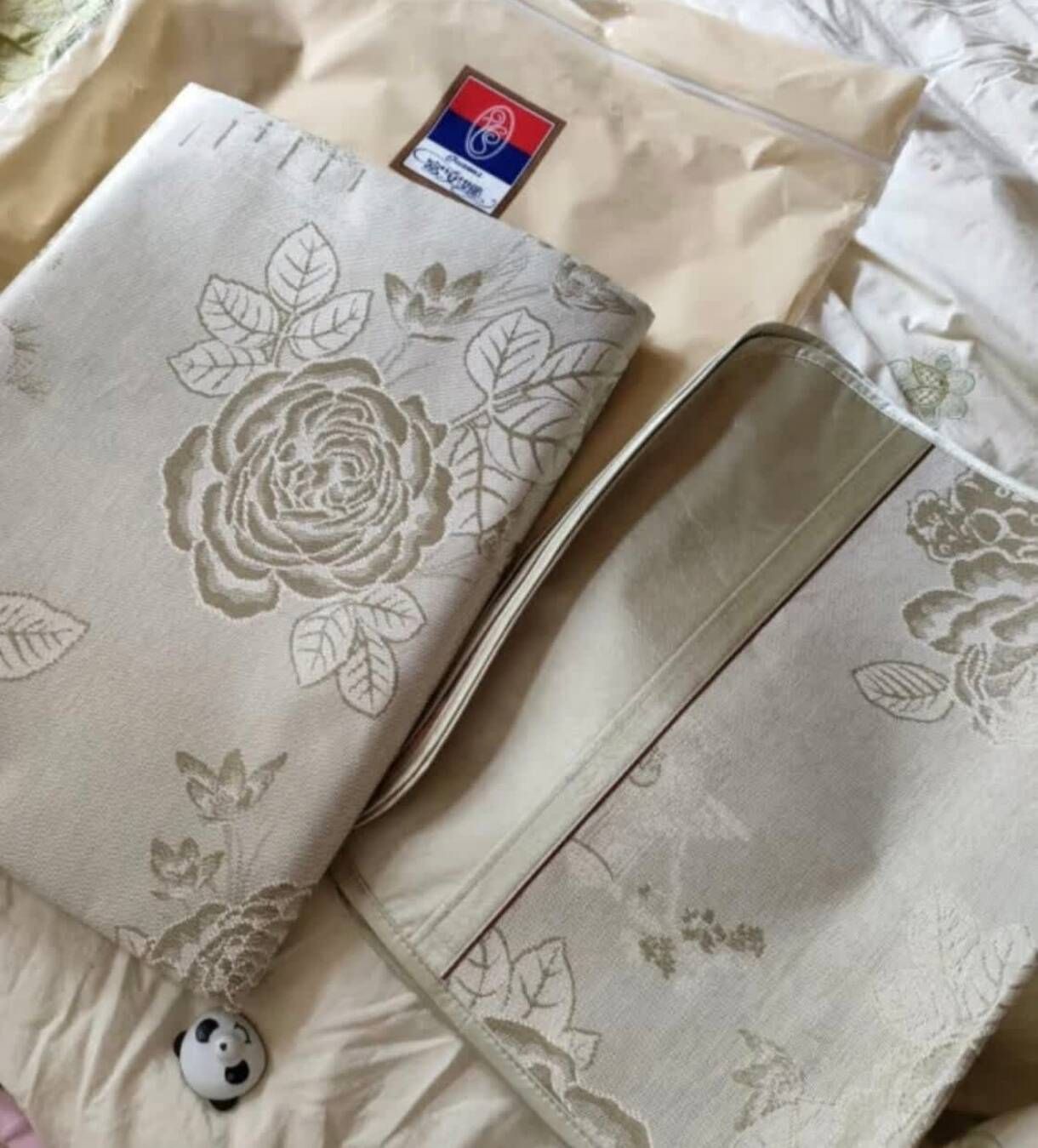 富安娜冰丝凉席限时5折：1.2米两件套仅59元