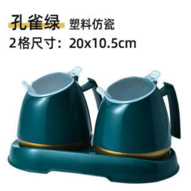 14.9元包邮！厨房用品 多格调料瓶套装
