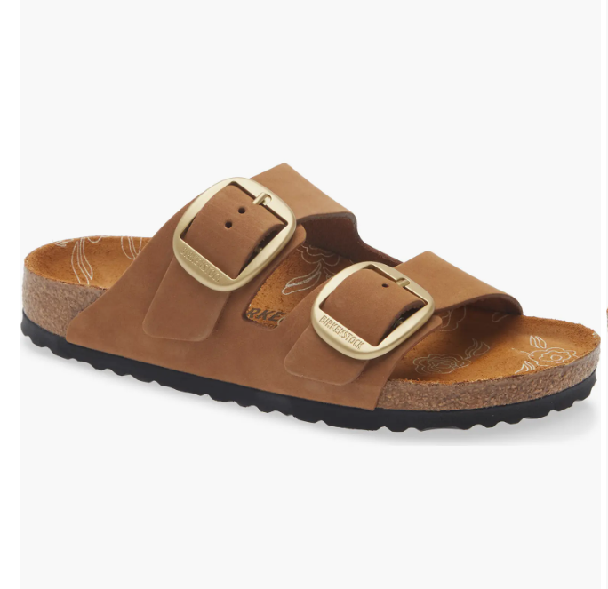 Birkenstock棕色Arizona Big Buckle凉鞋51折特惠