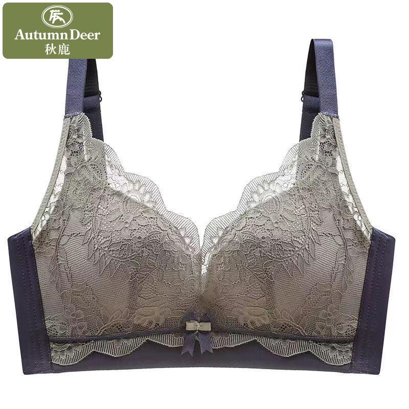 【JD专营】秋鹿 官方女士无钢圈蕾丝文胸