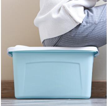 16.9元包邮！禧天龙家用塑料收纳箱 2个 28.5*20*18cm