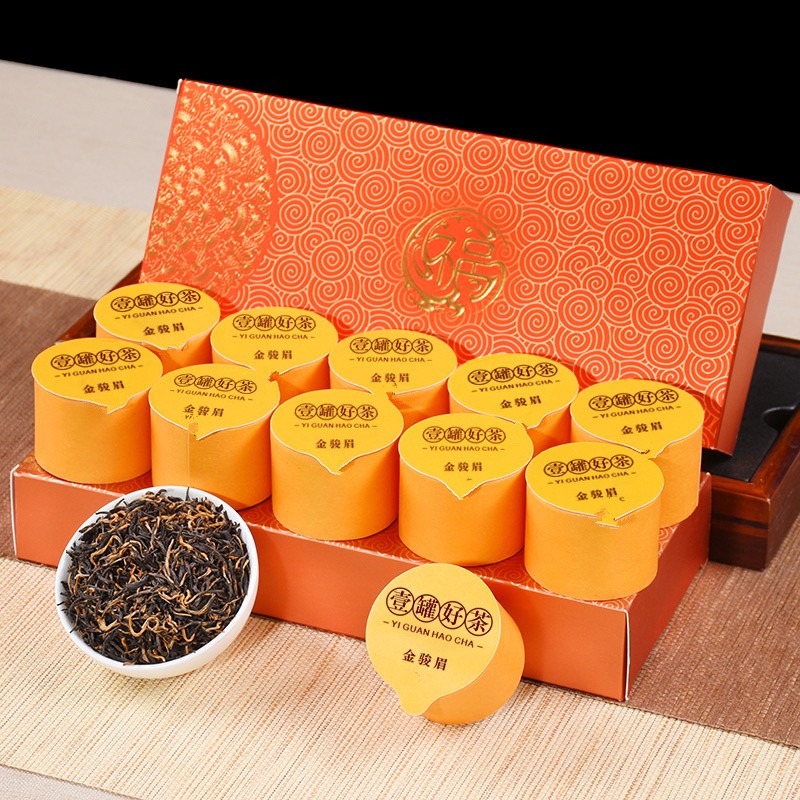 武夷红茶金骏眉小泡罐装茶100g